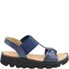 HEAVENLY FEET WOMENS SANDAL - NAVY